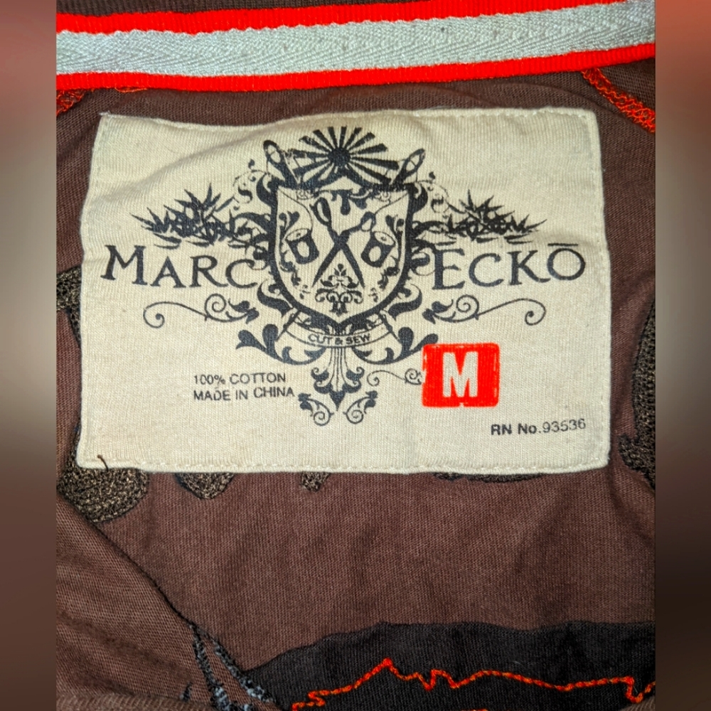 Marc Ecko Brown Track Jacket - image 3
